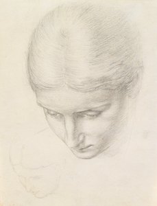 Study of a Woman. c.1868-71 by Edward John Poynter